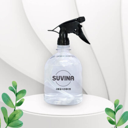 Bình Xịt SUVINA 0.5 Lit PET Trong Suốt Vòi Đen SU0.5L-03