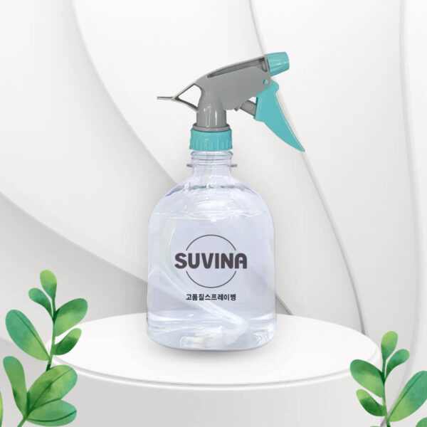 Bình Xịt SUVINA 0.5 Lit PET Trong Suốt Vòi Xanh SU0.5L-03
