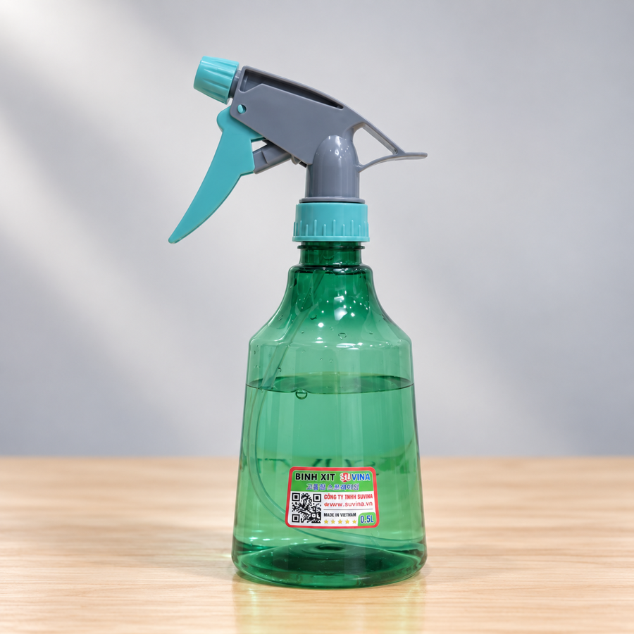 Bình xịt Suvina 500ml SUVINA mẫu 6 dung tích 0.5L tiện dụng, thiết kế nhỏ gọn, bình mini