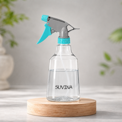 Bình Xịt SUVINA 0.5 Lit PET Vỏ Trong Vòi Xanh Ngọc SU0.5L-06