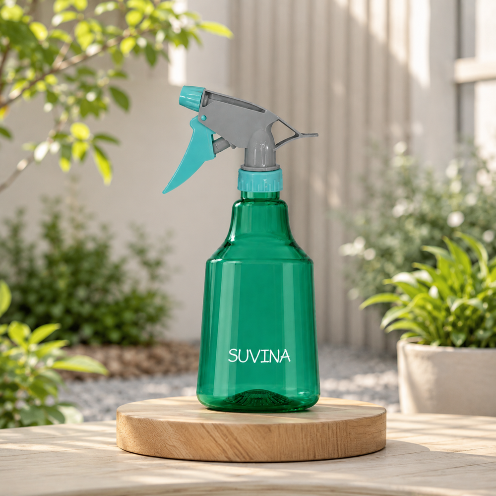 Bình xịt 500ml mẫu 06 vỏ xanh vòi xanh