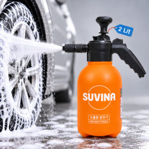 Bình xịt bọt tuyết 2L cam SUVINA rửa xe tiện lợi