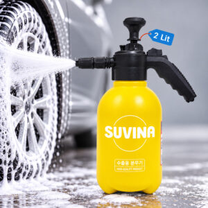 Bình xịt bọt tuyết SUVINA 2 Lit, màu vàng, tiện dụng