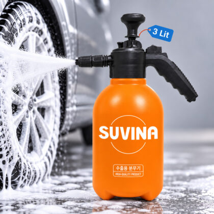 Bình Xịt Bọt Tuyết 3 Lit Màu Cam Tiện Dụng, Dung Tích Lớn